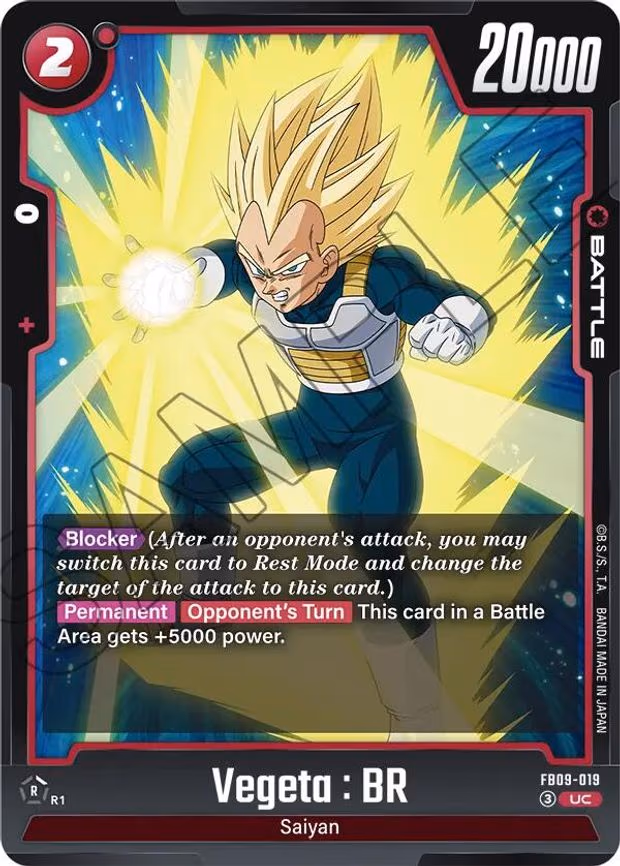 Vegeta - Uncommon (FB09-019)