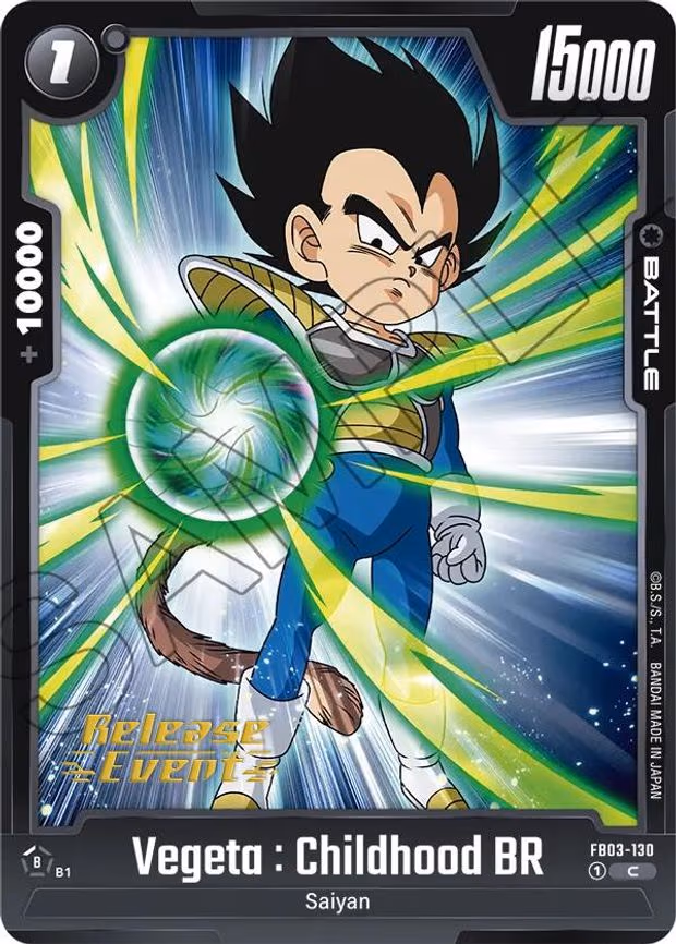 Vegeta : Childhood BR - Common (FB03-130)