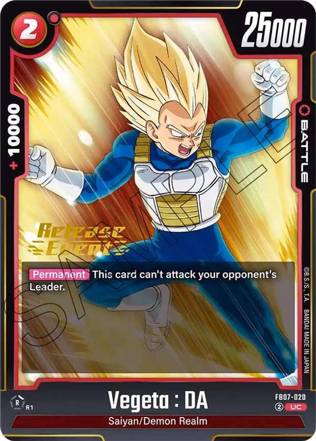 Vegeta - Uncommon (FB07-020)