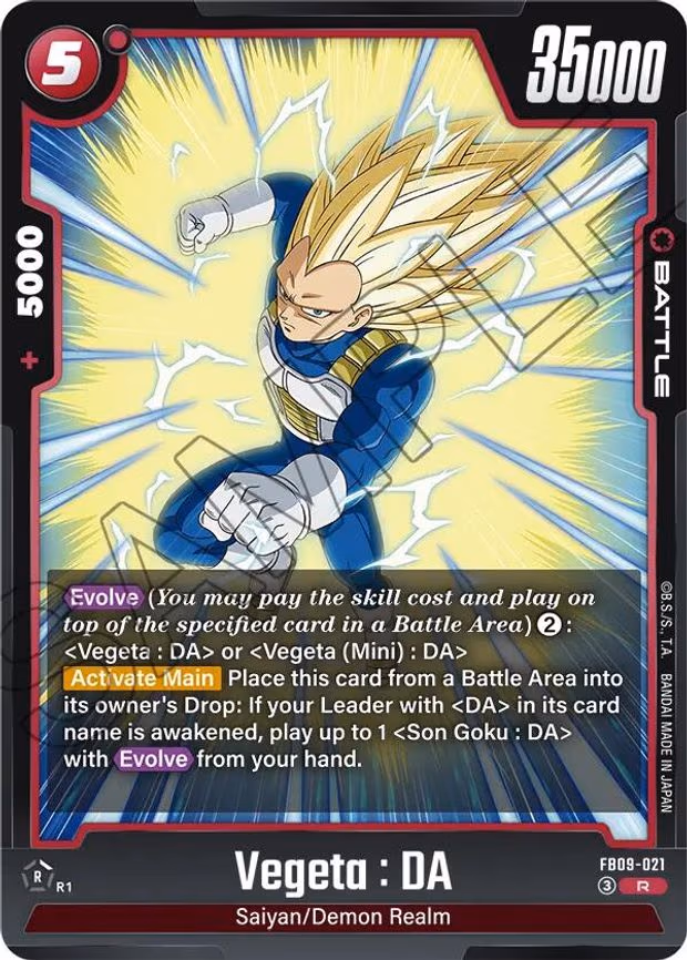 Vegeta - Rare (FB09-021)
