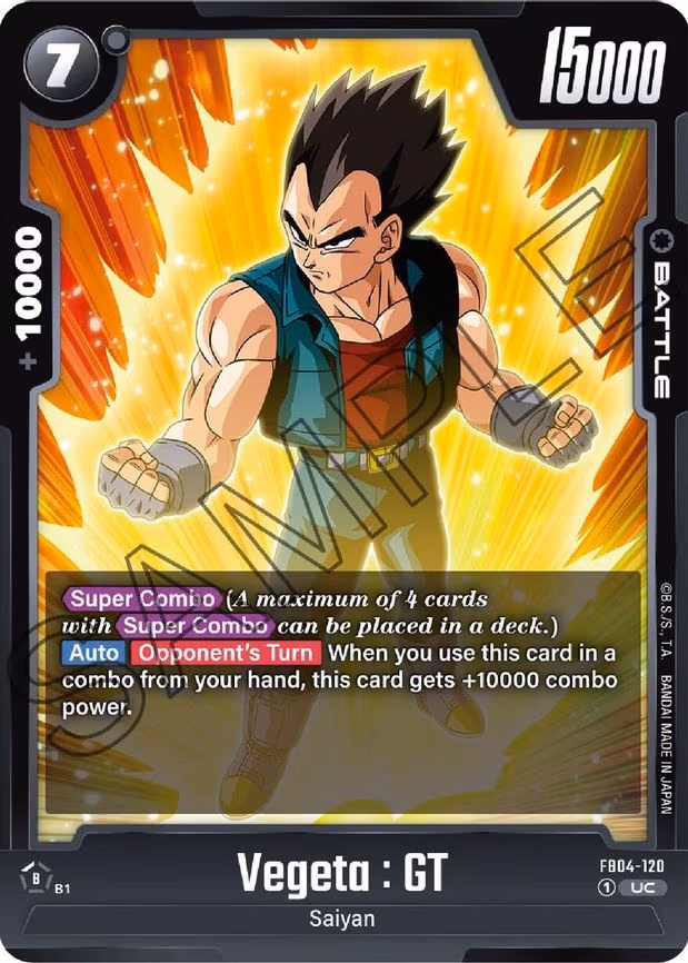 Vegeta - Uncommon (FB04-120)