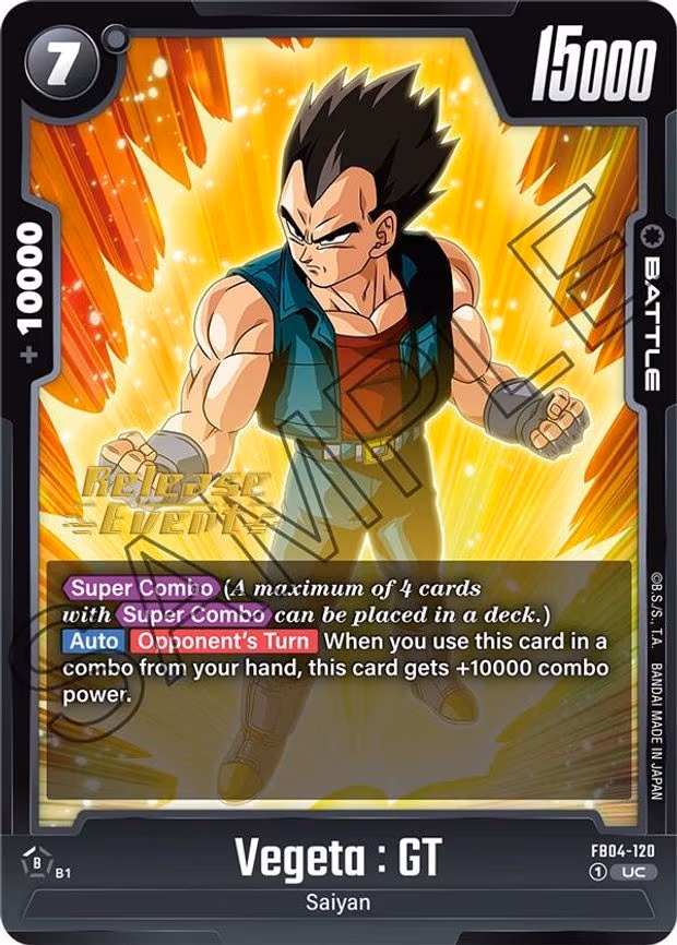 Vegeta - Uncommon (FB04-120)