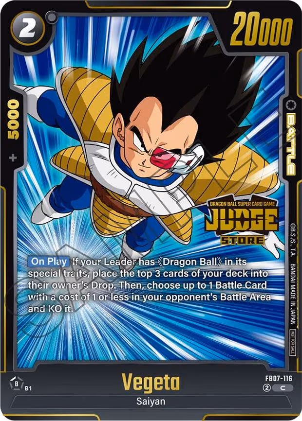 Vegeta (Judge Pack (Store Judge) 05) - Common (FB07-116)