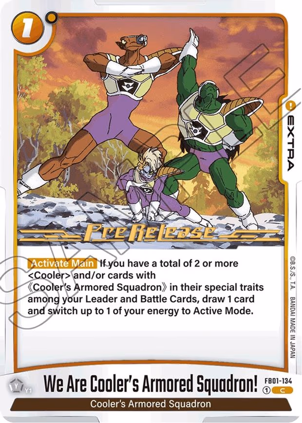 We Are Cooler's Armored Squadron! - Common (FB01-134)