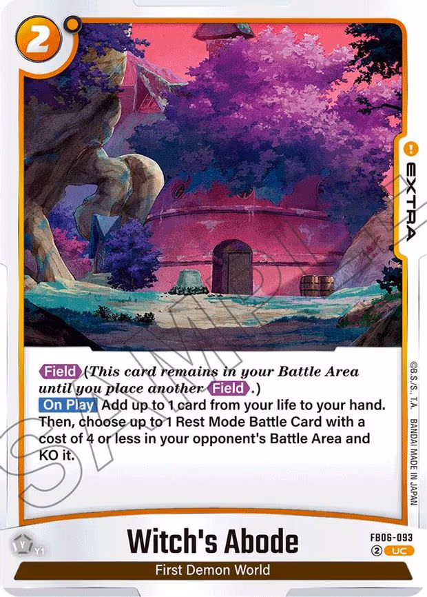 Witch's Abode - Uncommon (FB06-093)