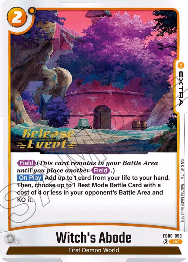 Witch's Abode - Uncommon (FB06-093)
