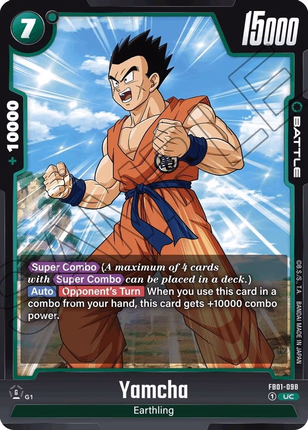 Yamcha - Uncommon (FB01-098)