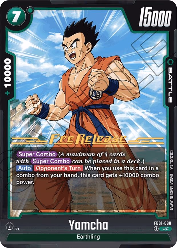 Yamcha - Uncommon (FB01-098)
