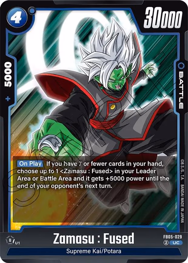 Zamasu : Fused - Uncommon (FB05-029)