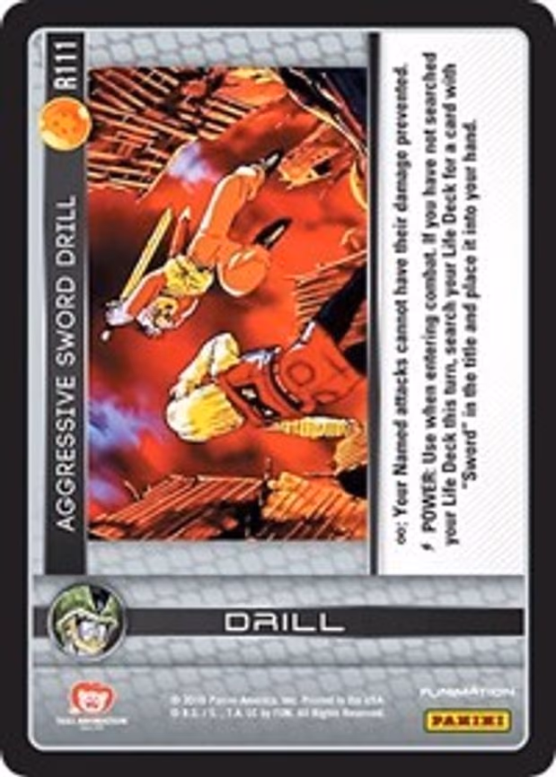 Aggressive Sword Drill