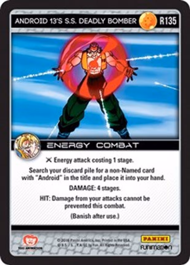 Android 13's S.S. Deadly Bomber