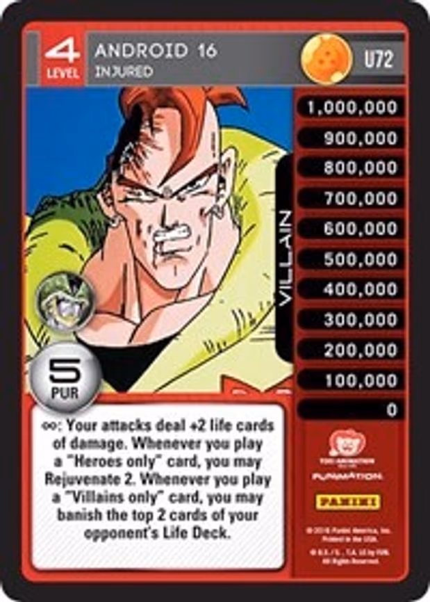 Android 16 - Injured