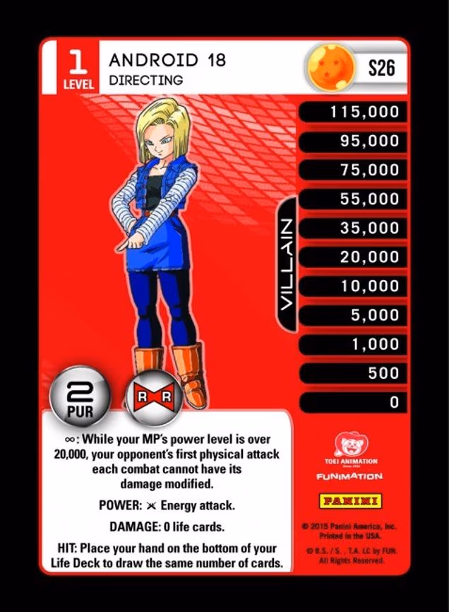Android 18 - Directing