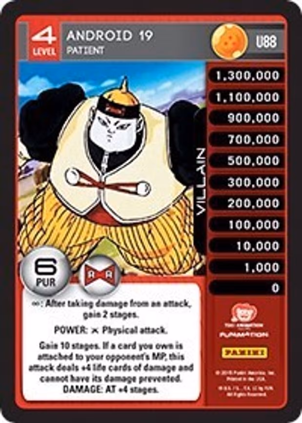 Android 19 - Patient - Uncommon (U88)