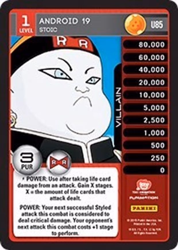 Android 19 - Stoic - Uncommon (U85)