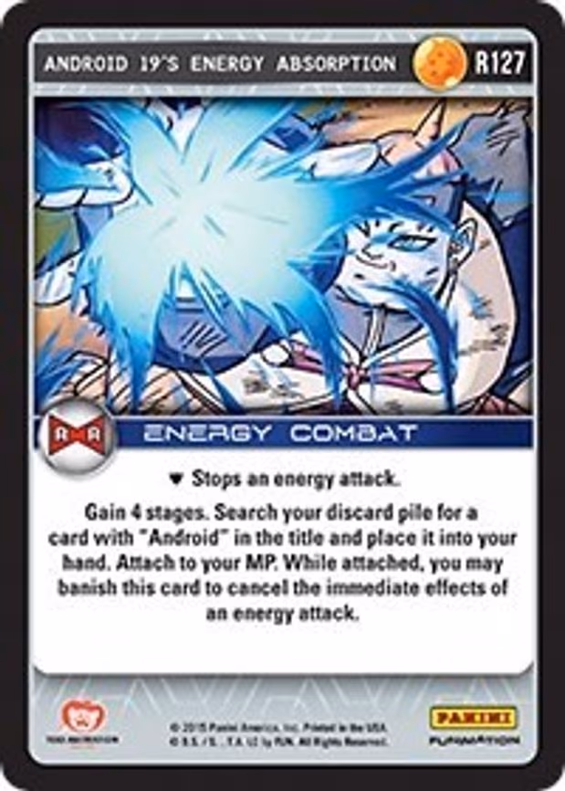 Android 19's Energy Absorption - Rare (R127)