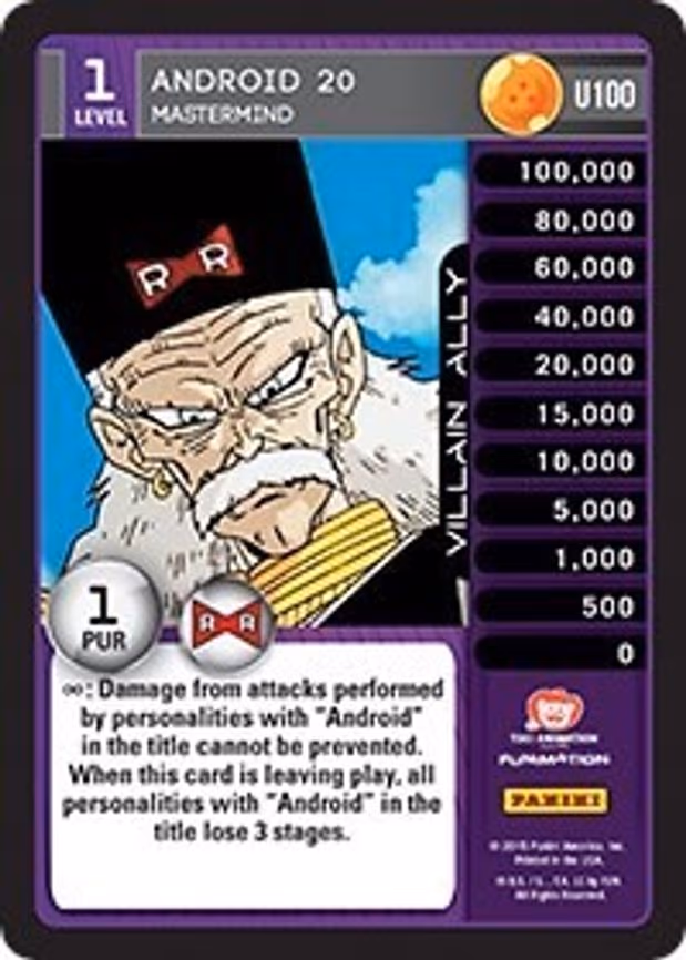 Android 20 - Mastermind - Uncommon (U100)