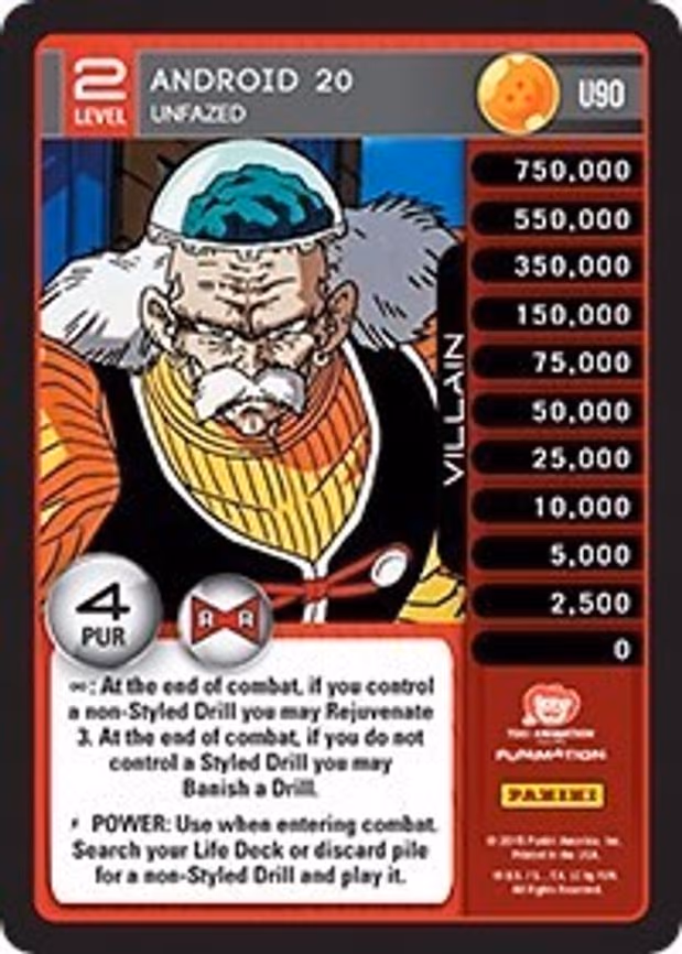 Android 20 - Unfazed - Uncommon (U90)
