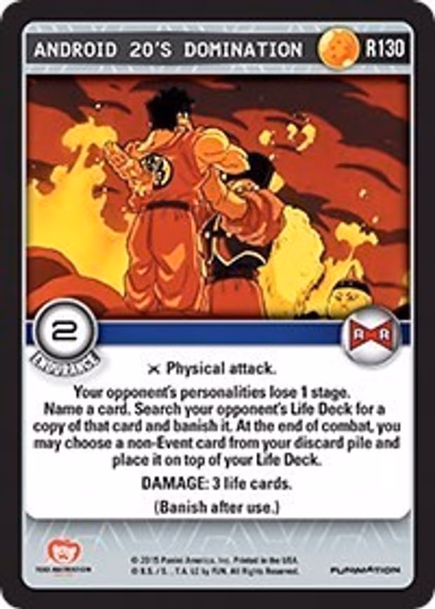 Android 20's Domination - Rare (R130)