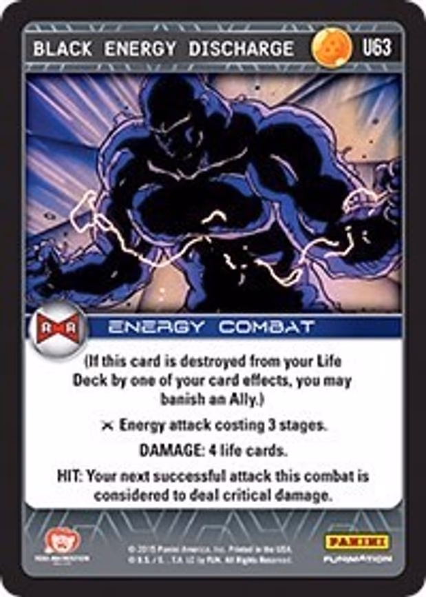 Black Energy Discharge - Uncommon (U63)