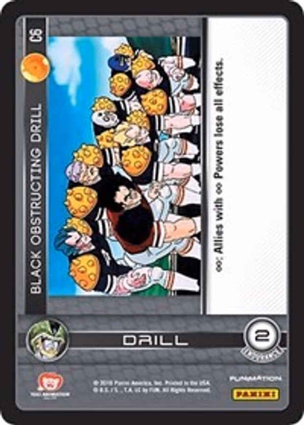 Black Obstructing Drill