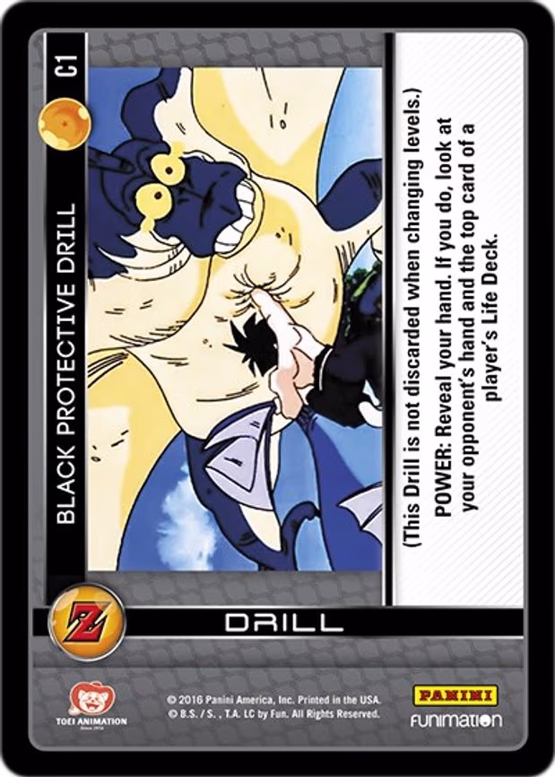 Black Protective Drill - Common (C1)