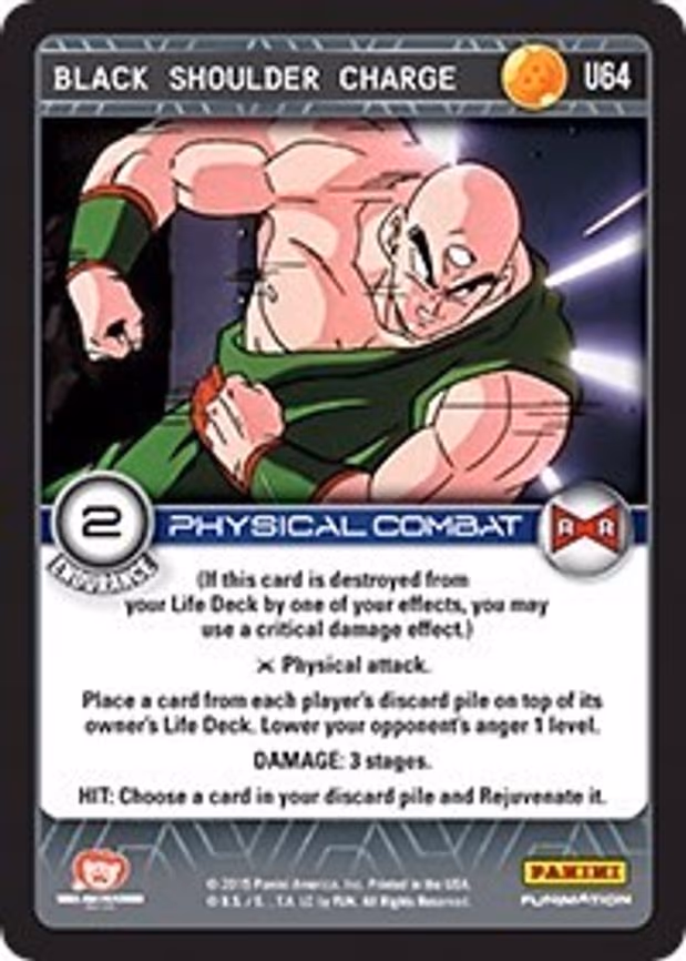 Black Shoulder Charge - Uncommon (U64)