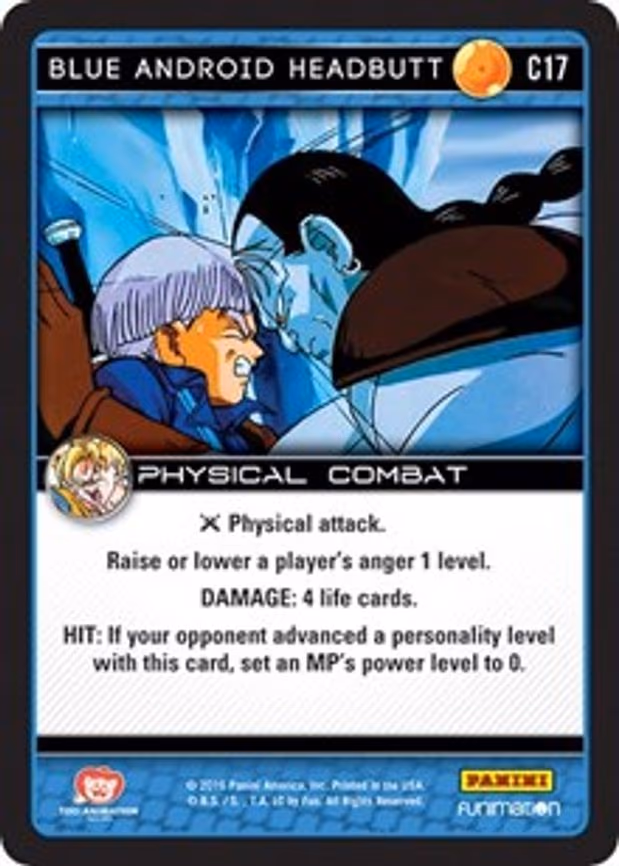 Blue Android Headbutt - Common (C17)