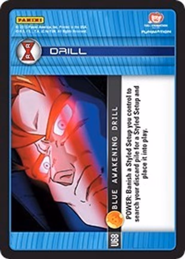 Blue Awakening Drill - Uncommon (U68)