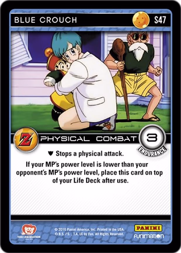 Blue Crouch - Starter (S47)