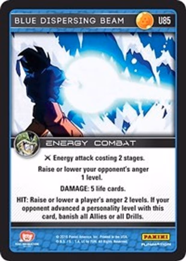 Blue Dispersing Beam - Uncommon (U85)