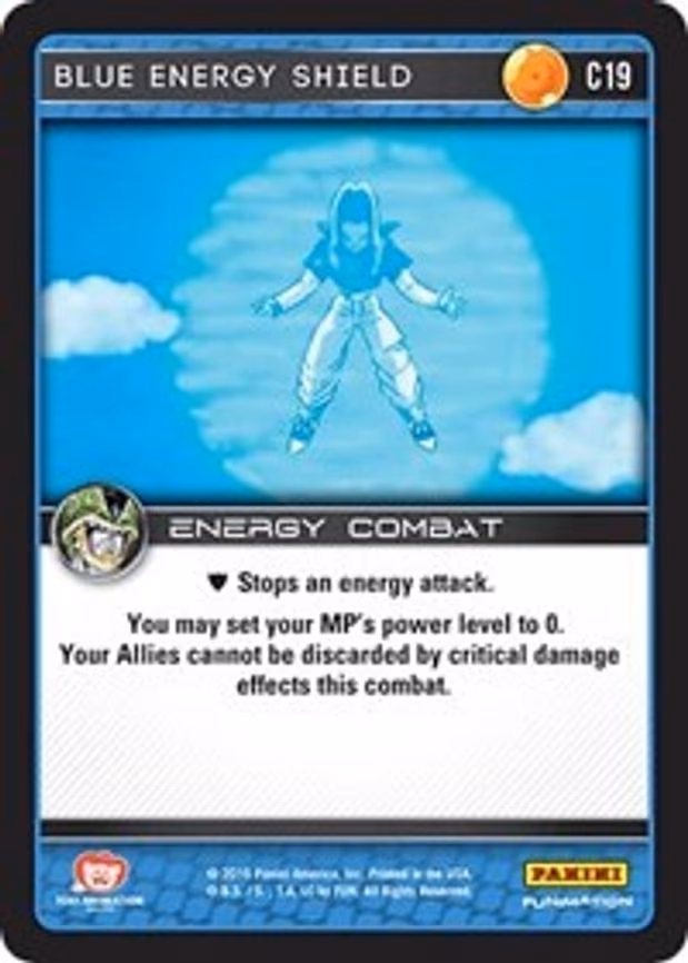 Blue Energy Shield - Common (C19)