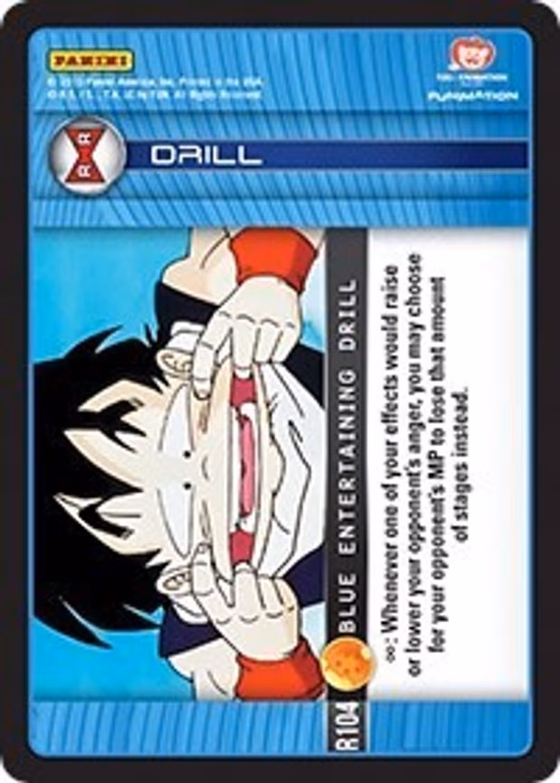 Blue Entertaining Drill - Rare (R104)
