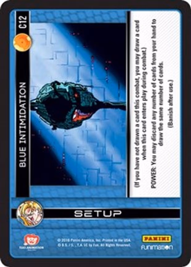Blue Intimidation - Common (C12)
