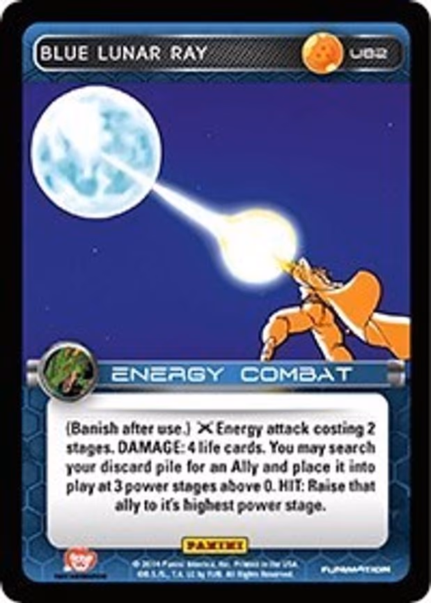 Blue Lunar Ray - Uncommon (U82)