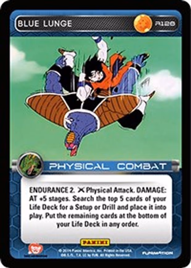 Blue Lunge - Rare (R128)