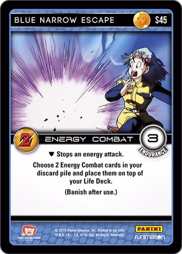 Blue Narrow Escape - Starter (S45)