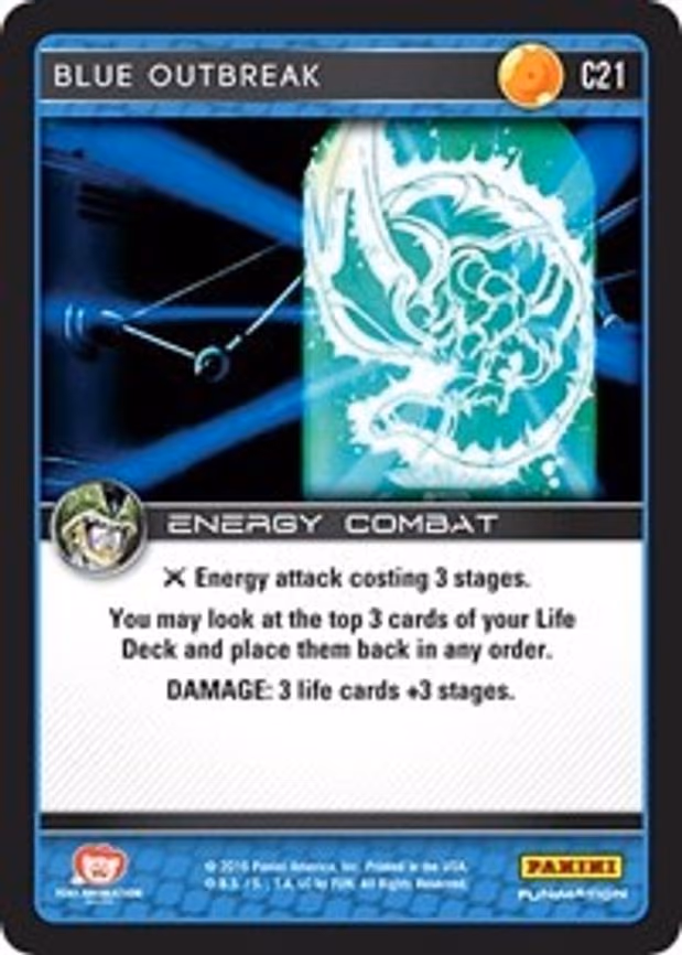 Blue Outbreak - Common (C21)