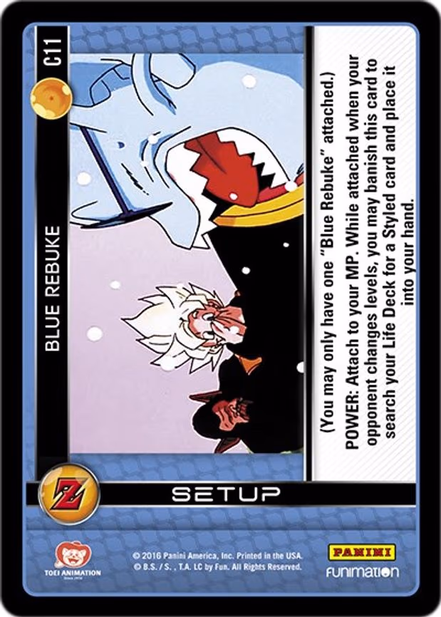 Blue Rebuke - Common (C11)