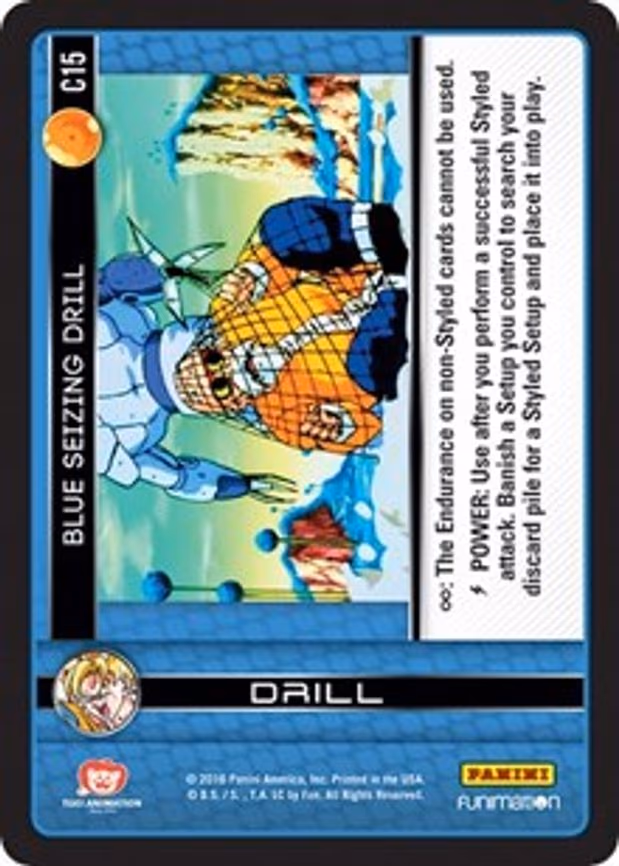 Blue Seizing Drill - Common (C15)
