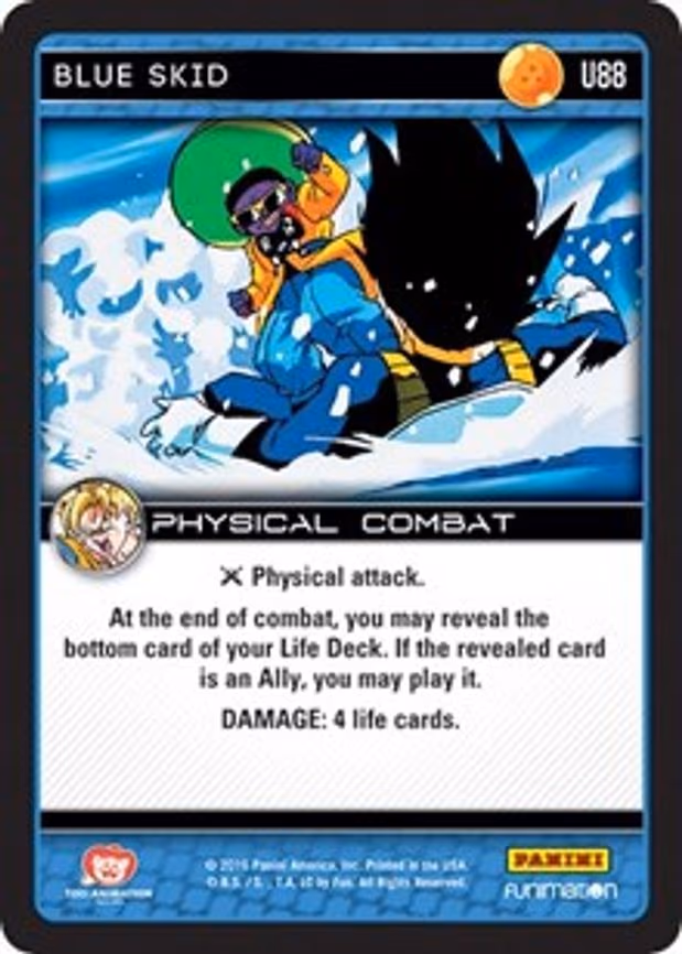 Blue Skid - Uncommon (U88)