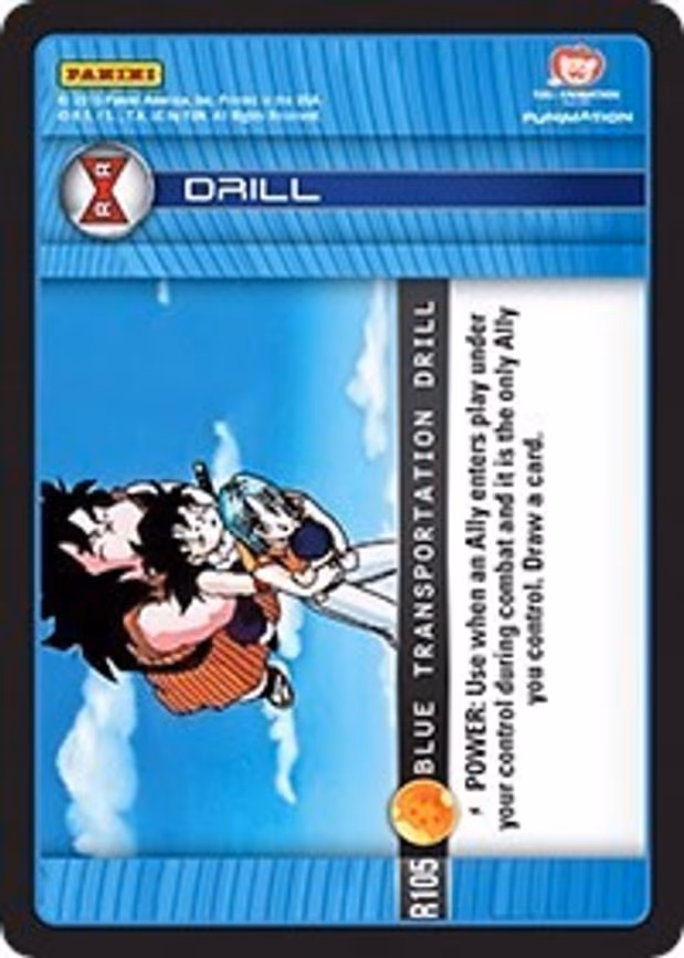 Blue Transportation Drill - Rare (R105)