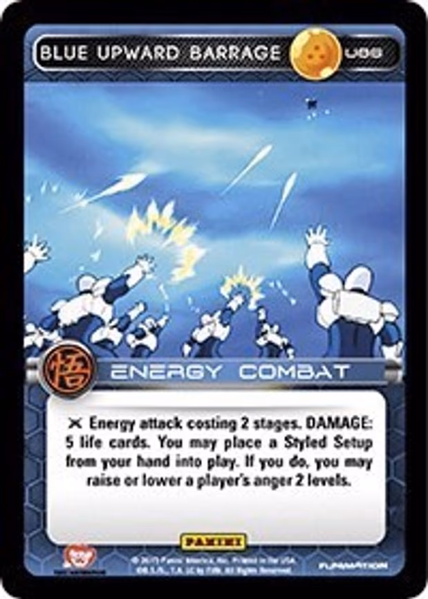Blue Upward Barrage - Uncommon (U86)