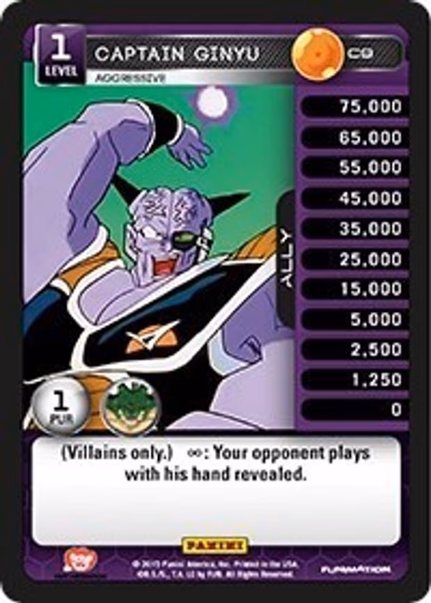 Captain Ginyu - Aggressive - Common (C9)