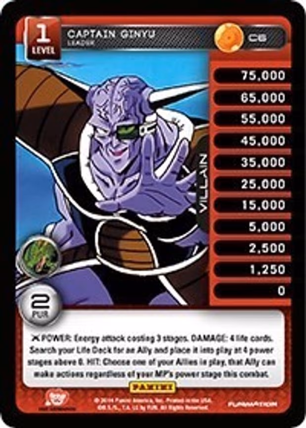 Captain Ginyu - Leader - Common (C6)