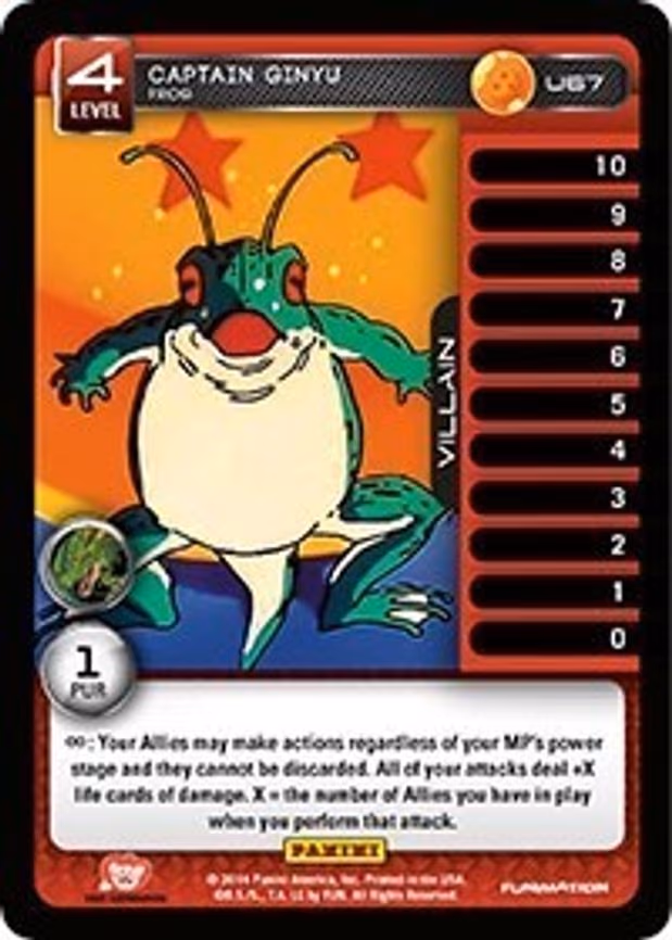 Captain Ginyu - Frog - Uncommon (U67)
