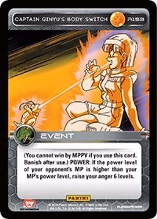 Captain Ginyu's Body Switch - Rare (R153)
