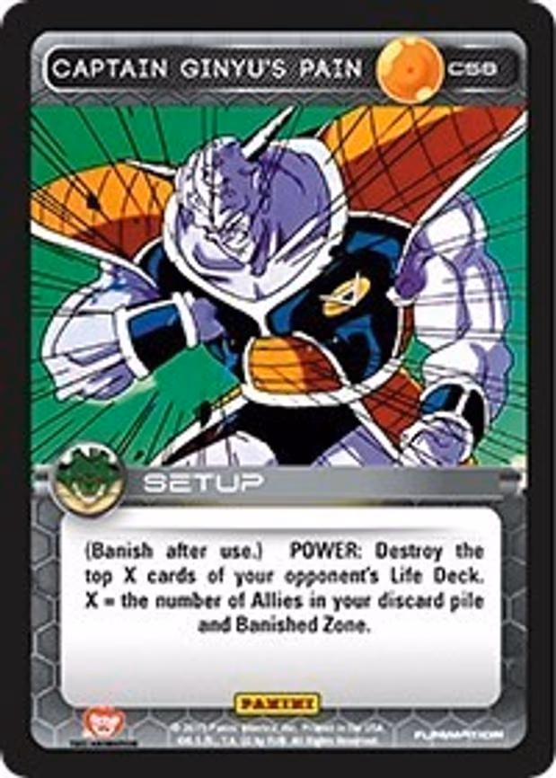 Captain Ginyu's Pain - Common (C58)
