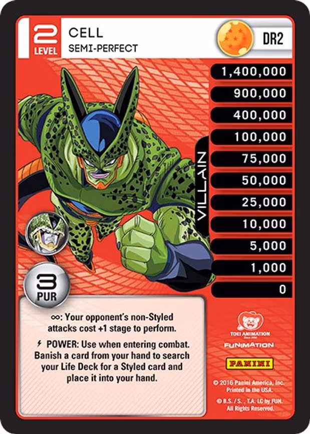 Cell - Semi-Perfect - Dragon Rare (DR2)