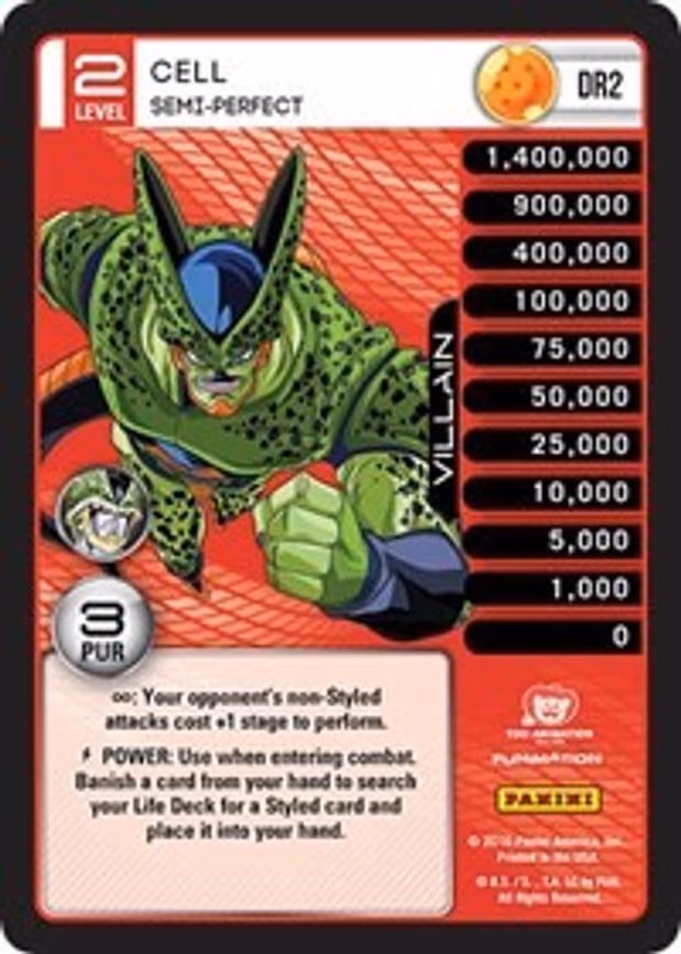 Cell - Semi-Perfect - Dragon Rare (DR2)